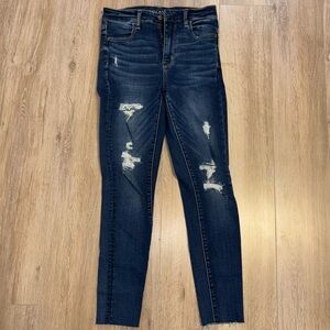 American Eagle Super High Rise Jegging